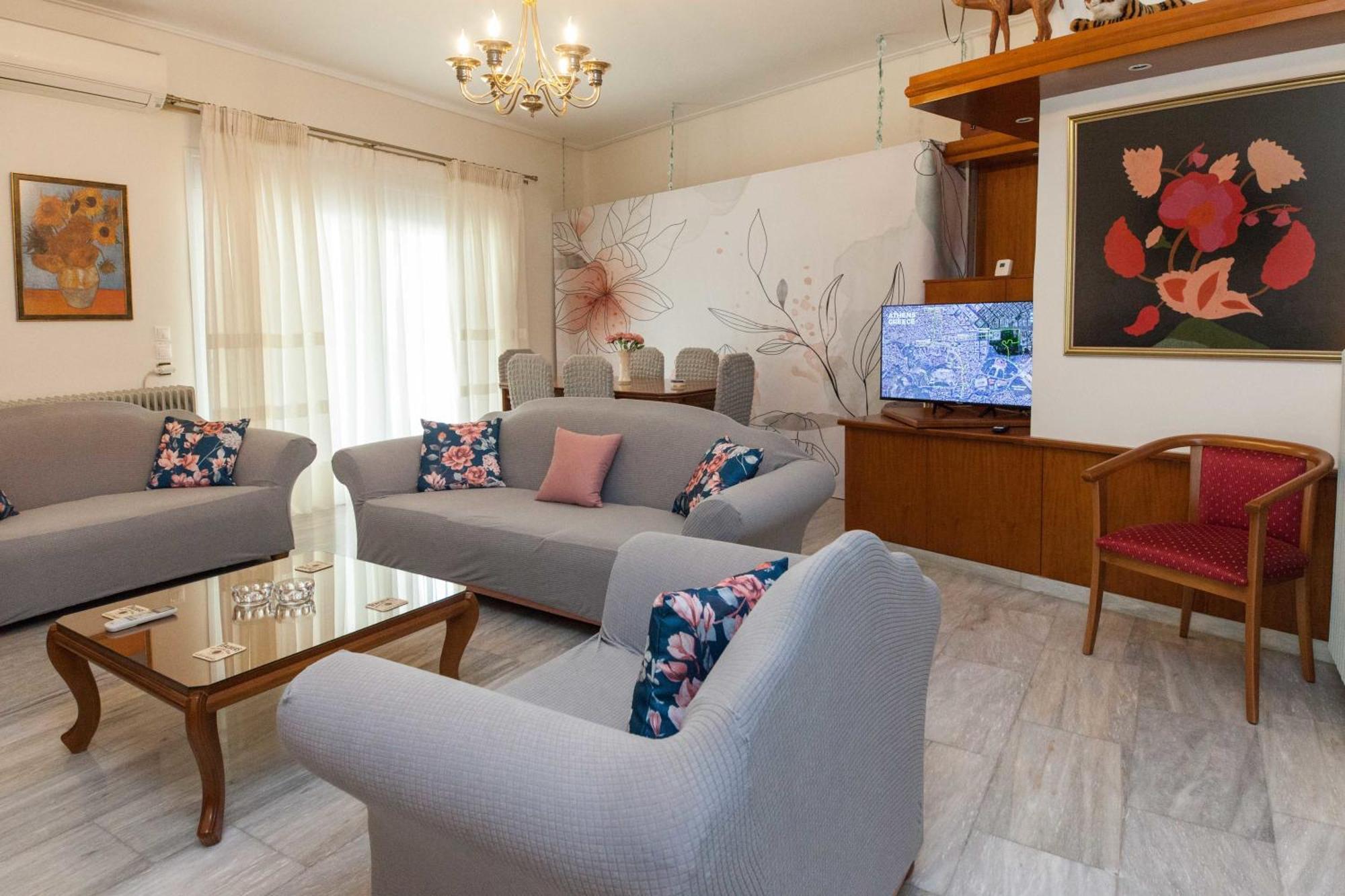 Classical 2 Bd Beauty Apt In Peaceful Chalandri Athènes Extérieur photo